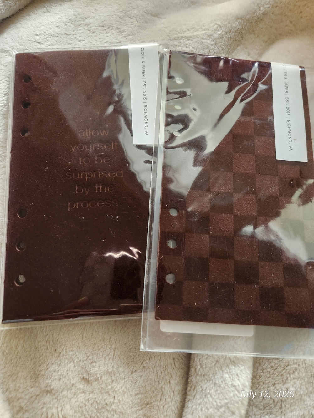 Cloth And Paper Velvet Set Personal